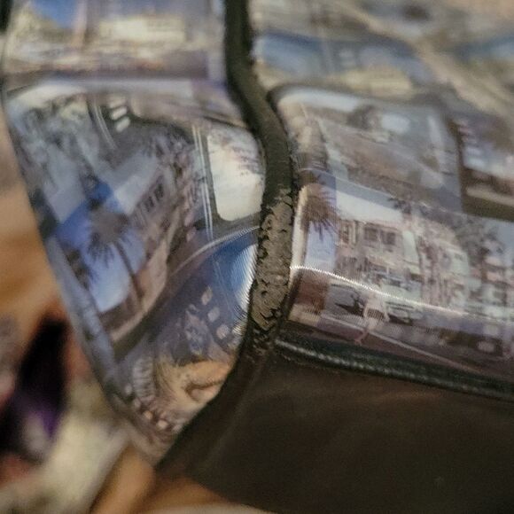 Relic cinema print image shift shoulder bag. - Picture 8 of 8